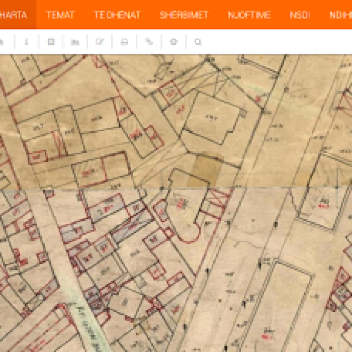 Publikohen harta të Arkivit Qendror Teknik të Ndërtimit