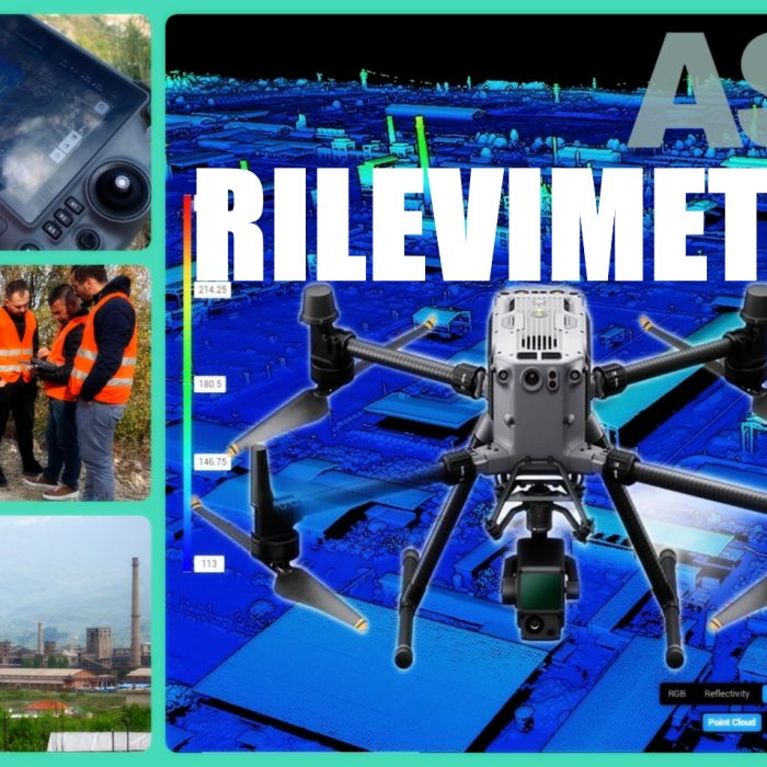 Rilevimi UAV me fotogrametri dhe LiDAR në zonën e Kombinatit Metalurgjik, Elbasan