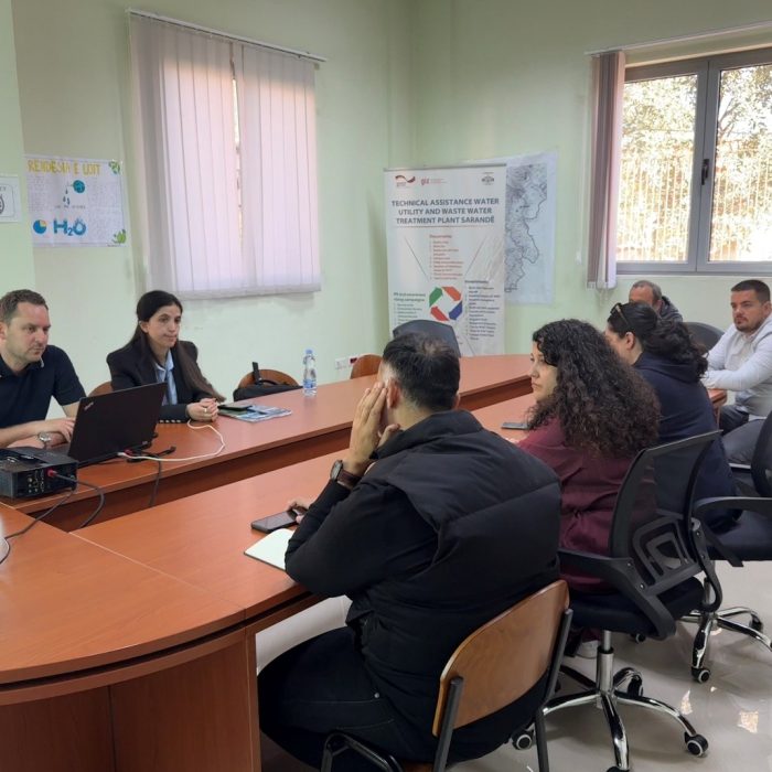Training for the technical staff of the  Regional Water Supply and Sewerage Company of Saranda